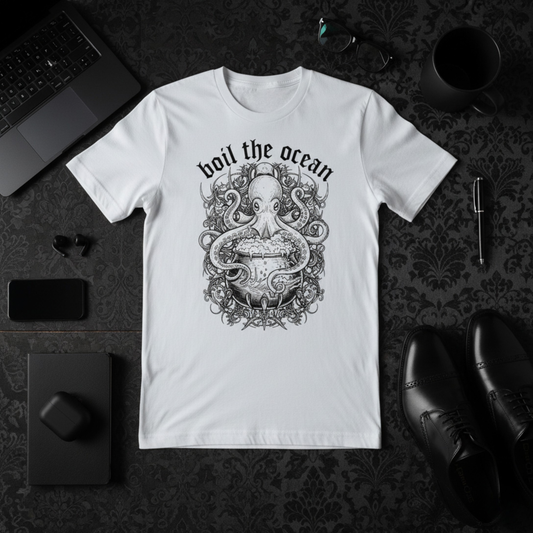 Boil the Ocean — Corporate Kraken Tee