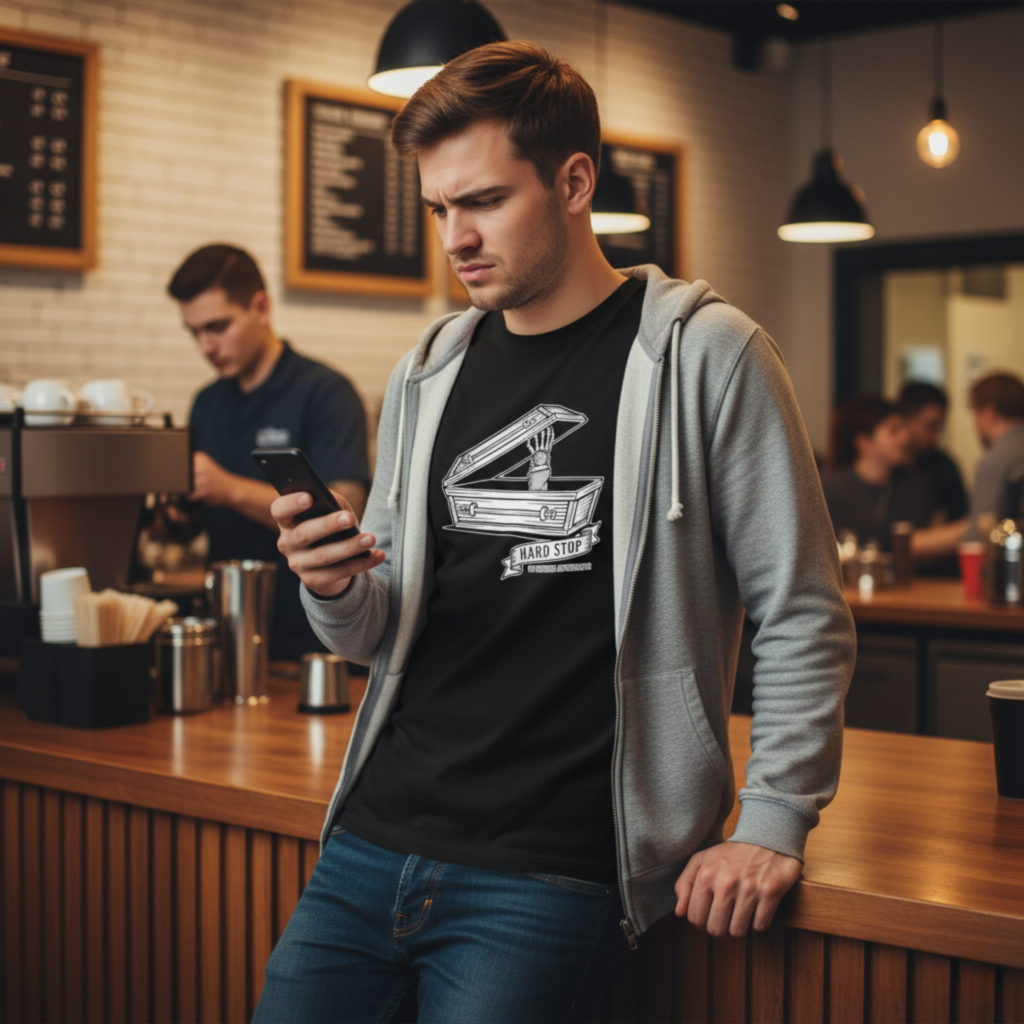 Absolute Deadline — Hard Stop Tee