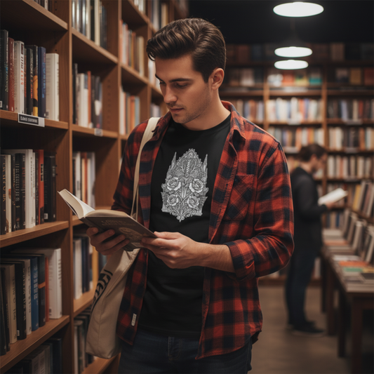 Cathedral Rose — Gilded Goth Tee