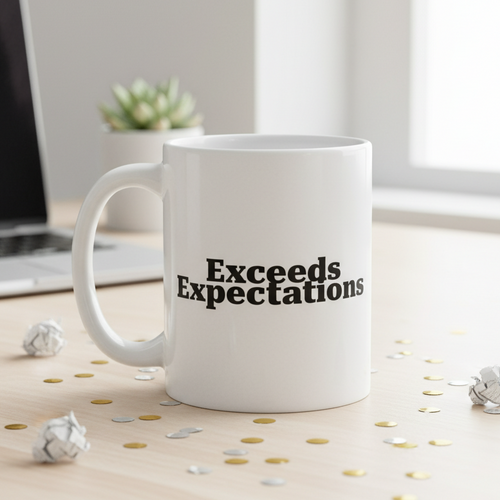Exceeds Expectations Mug