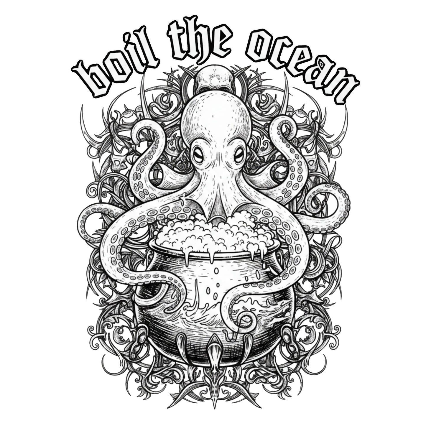 Boil the Ocean — Corporate Kraken Tee