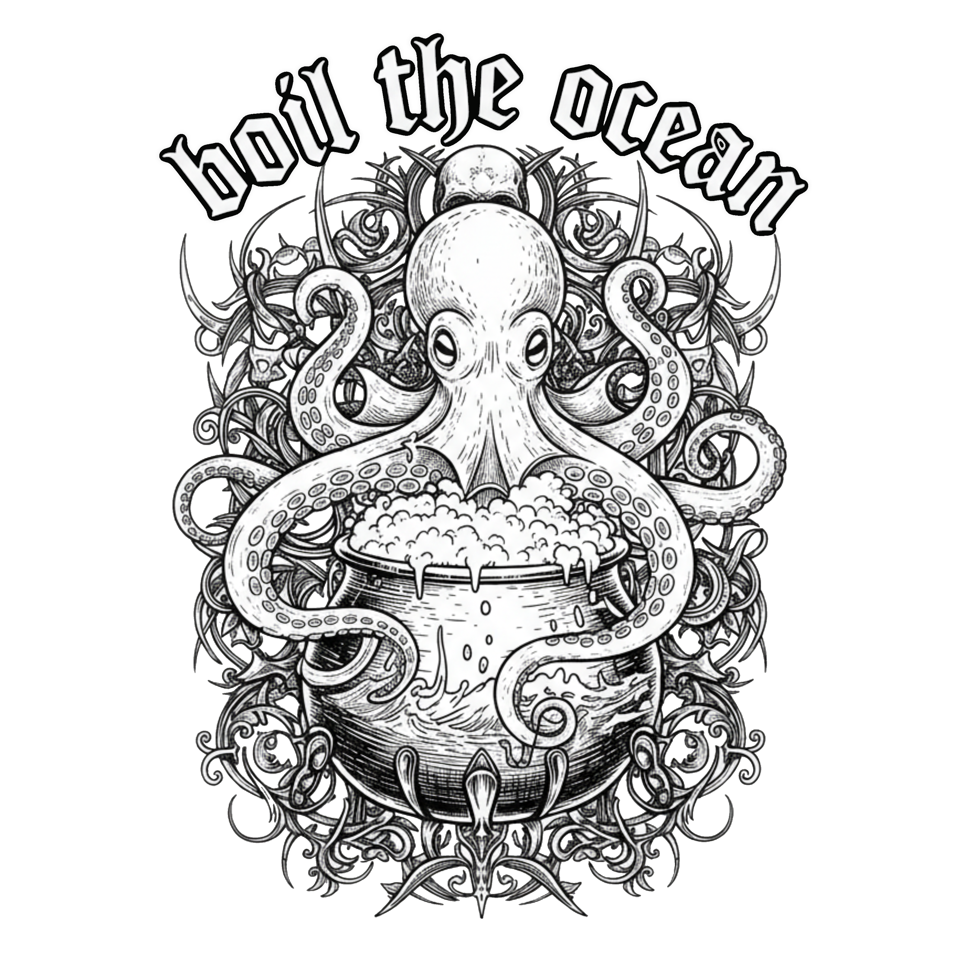 Boil the Ocean — Corporate Kraken Tee