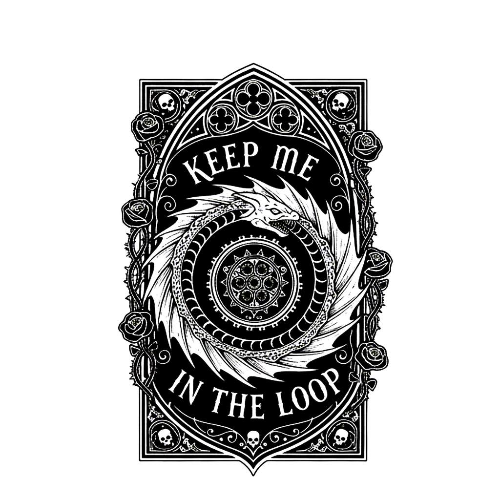 Keep Us In The Loop Keep Me in the Loop Graphic Tee | Corporate Humor Shirt – Hex & Hazel