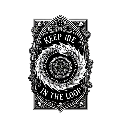 Keep Me In the Loop — Oversight Tee