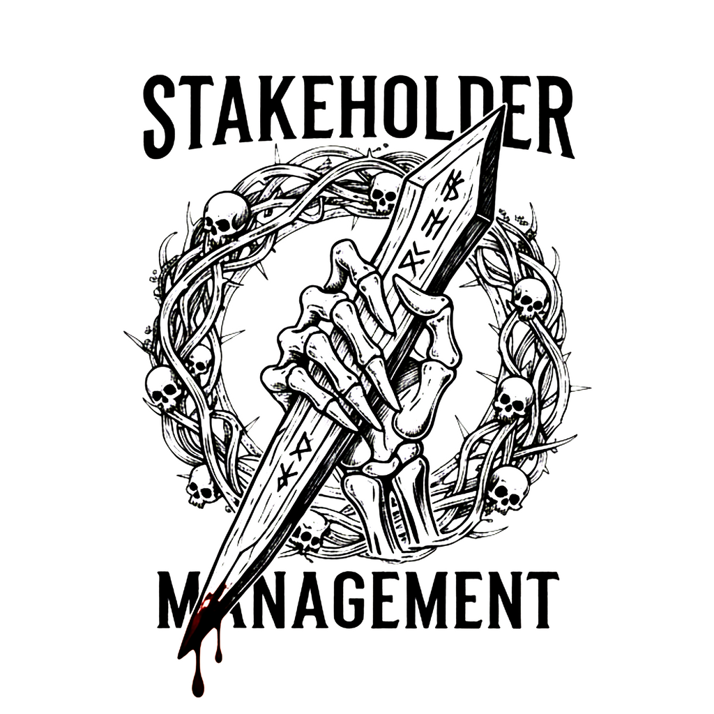 Stakeholder Management — Friday 5pm Meeting Tee