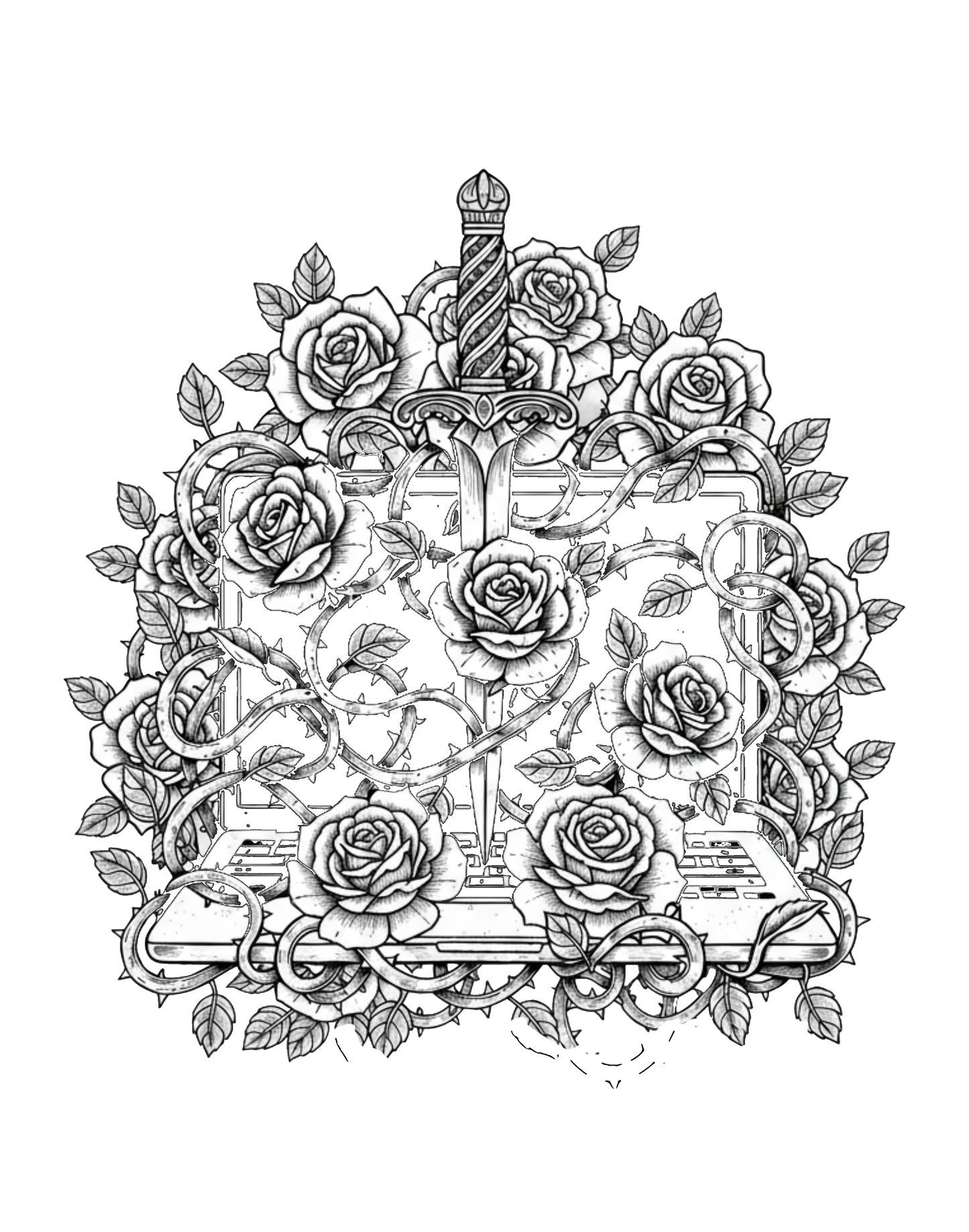 No Bandwidth — Burnout Tee