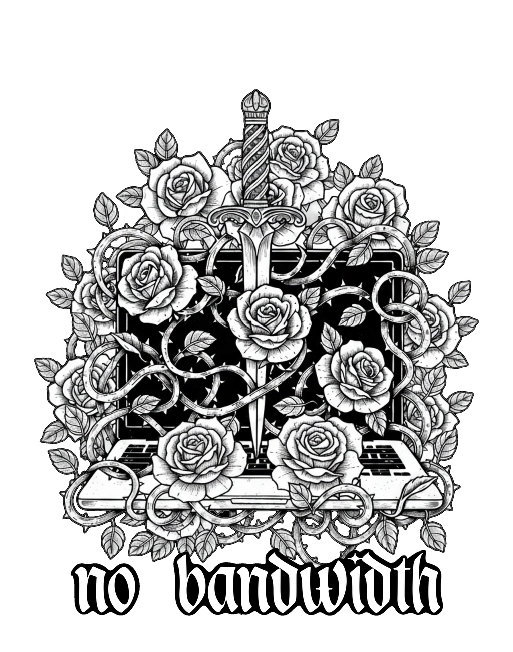 No Actually...No Bandwidth - Overwhelmed Tee