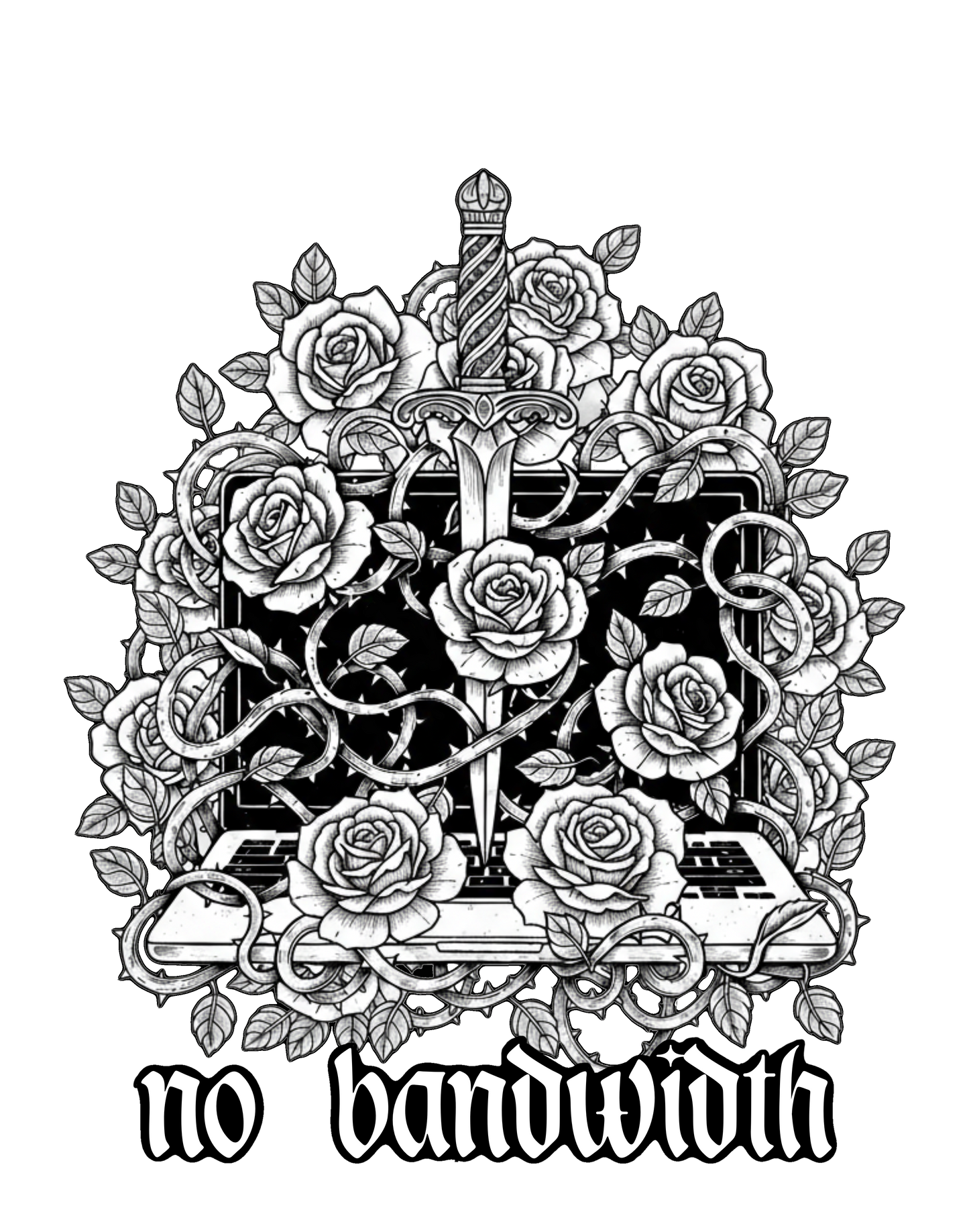 No Actually...No Bandwidth - Overwhelmed Tee