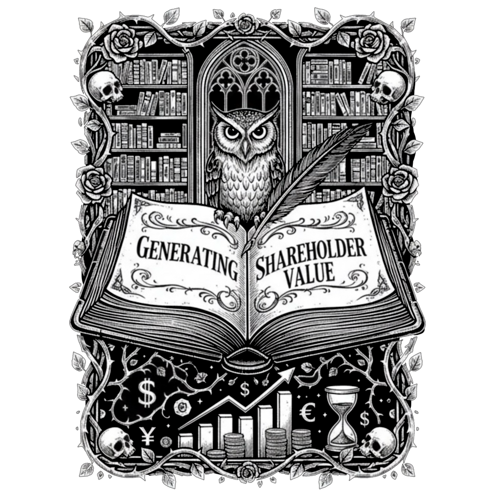 Generating Shareholder Value — Capitalism Tee