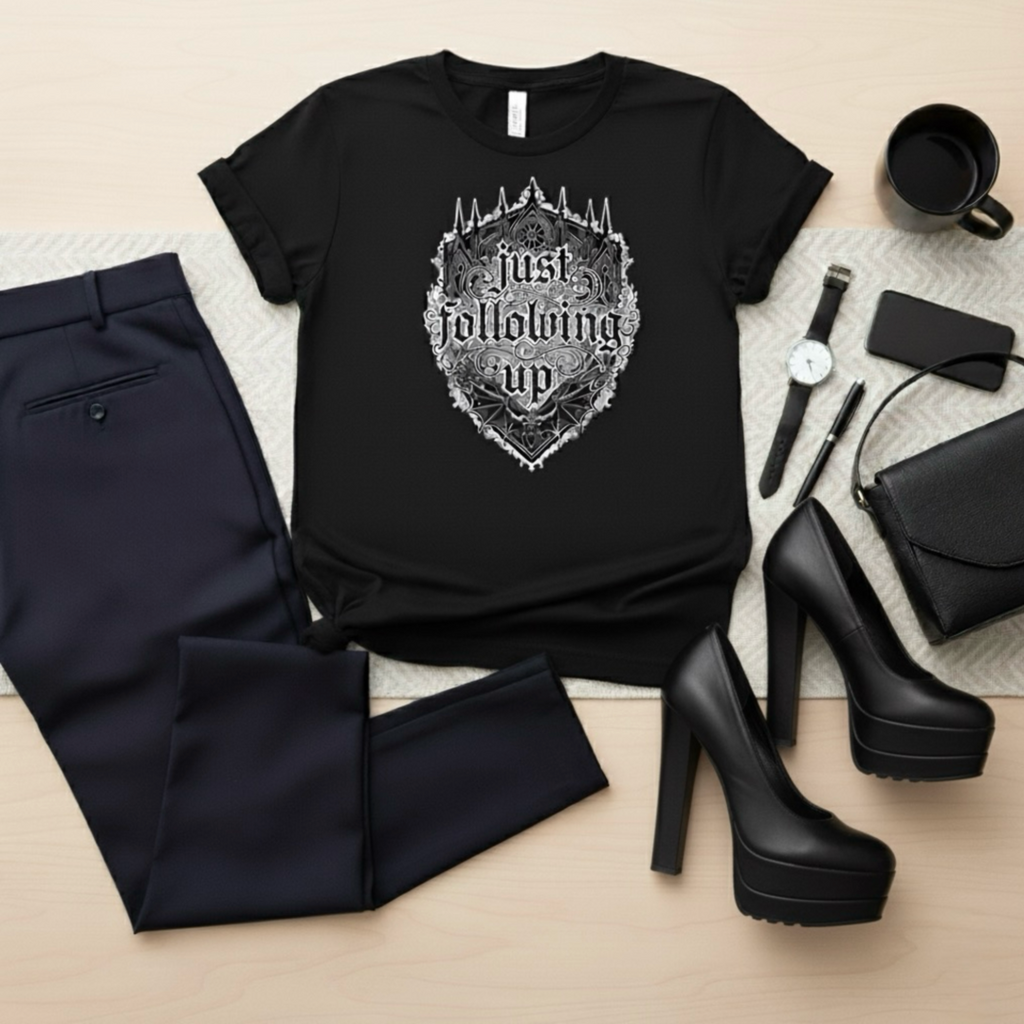 Just Following Up — Inbox Ghost Tee