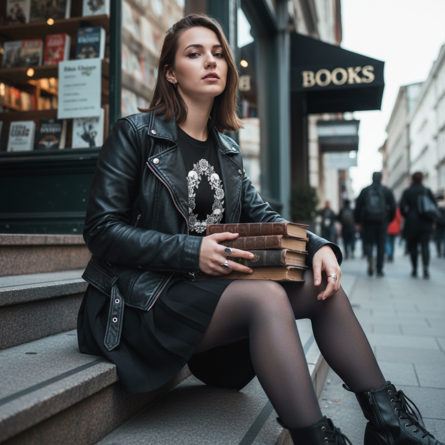 Rose & Skull Entanglement Unisex T-Shirt