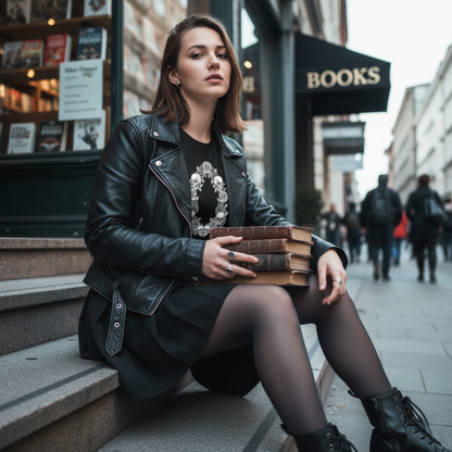 Rose & Skull Entanglement Unisex T-Shirt